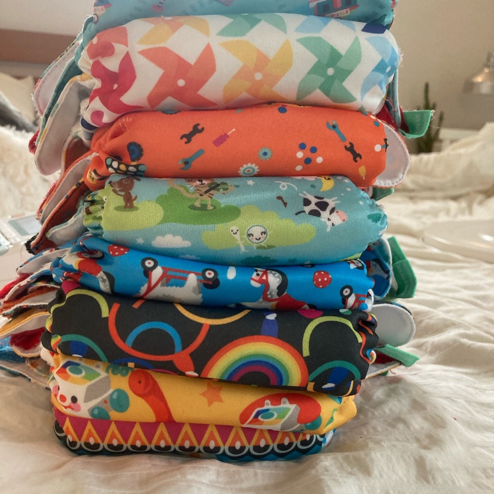 Newborn cloth diapers totsbots teeny fit